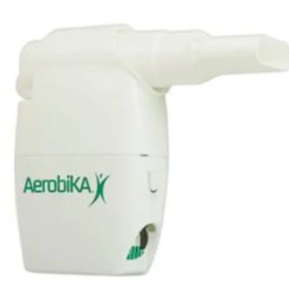 Aerobika OPEP voor effectieve luchtwegreiniging bij COPD, longfibrose en cystische fibrose