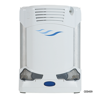 Inogen FreeStyle Comfort, ergonomische mobiele zuurstofconcentrator voor patiëntcomfort en mobiliteit in zorginstellingen